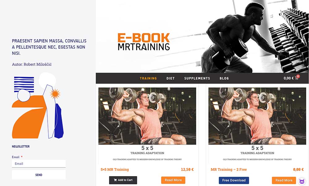 web shop izrada mrtraining